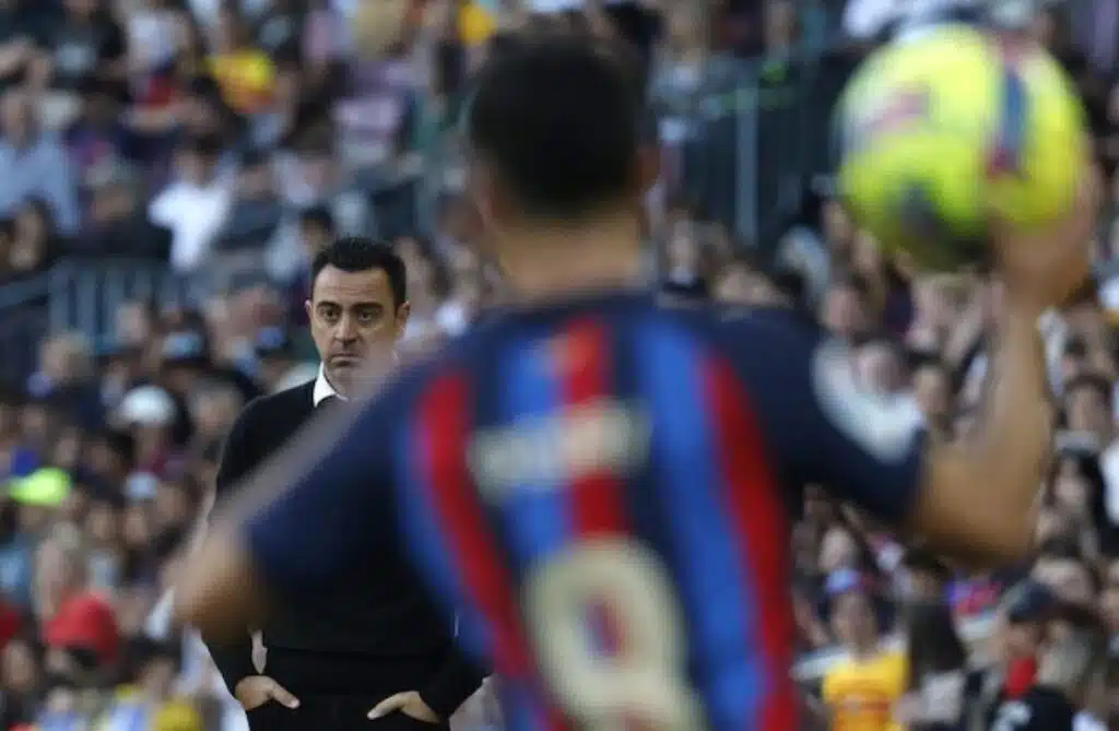 Huấn luyện viên của Barcelona, ​​Xavi