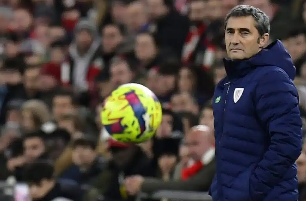 Huấn luyện viên của Athletic Bilbao, Ernesto Valverde 
