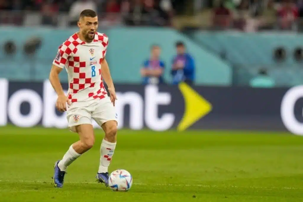 Cầu thủ đội tuyển quốc gia Croatia Mateo Kovacic tại World Cup 2022