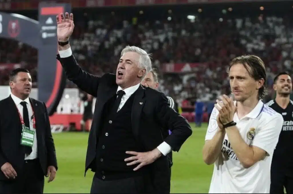 Huấn luyện viên của Real Madrid, Carlo Ancelotti