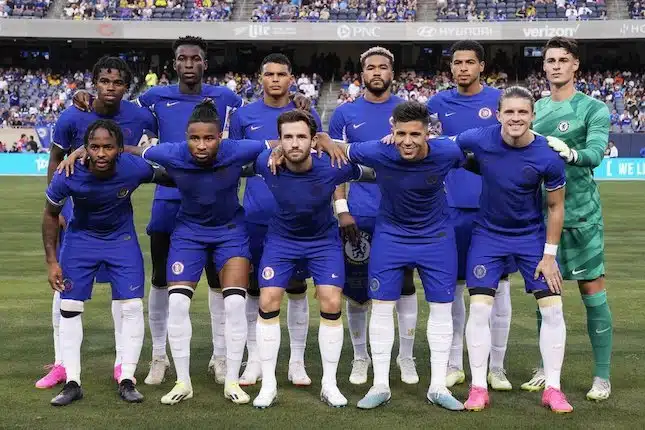 Đội hình xuất phát của Chelsea gặp Borussia Dortmund giai đoạn tiền mùa giải 2023